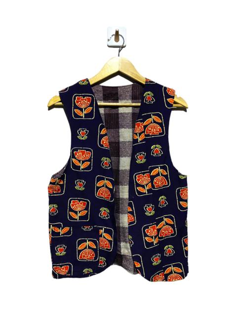 Other Designers Vintage - 🔥SALE🔥VINTAGE CUSTOM VEST JAPAN FASHION