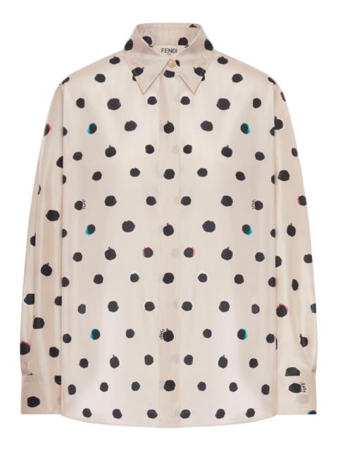 FENDI Fendi Women Printed Taffeta Shirt