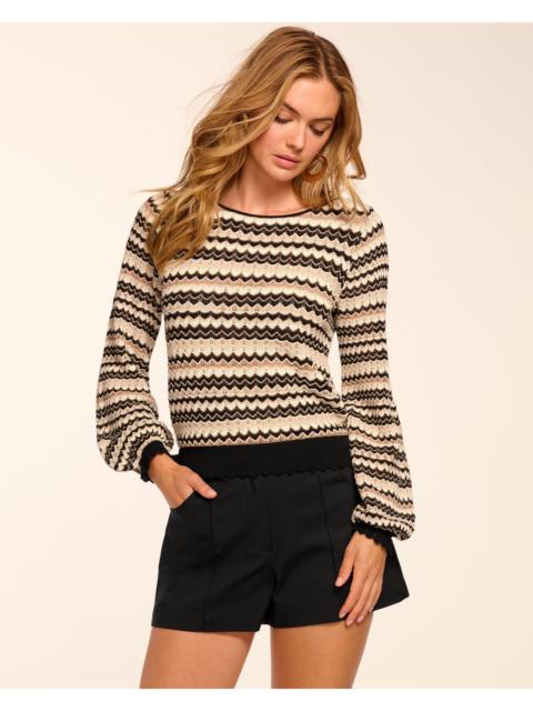 RAMY BROOK Fiora Long Sleeve Sweater