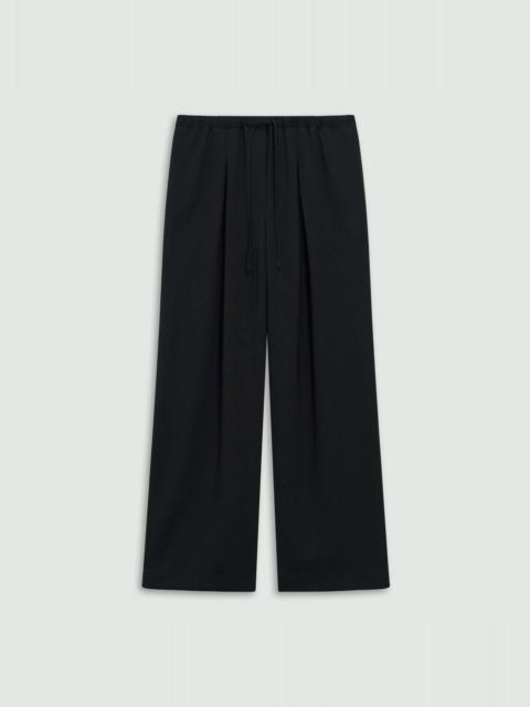Theory Pleated Pull-On Pant in Admiral Crepe