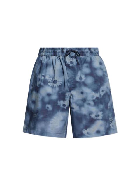Maison Kitsuné cotton shorts
