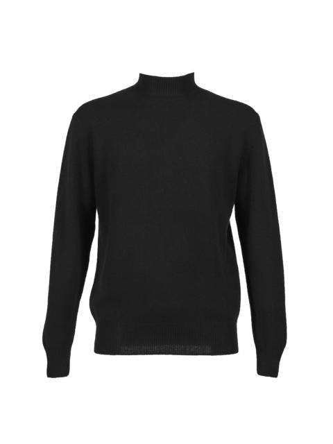 Lemaire MOCK NECK SWEATER / BLACK