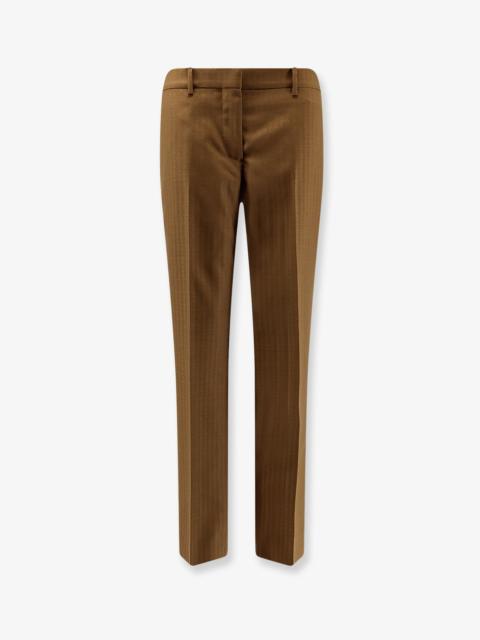 Burberry Burberry Women Shelley Wool And Mohair Trousers