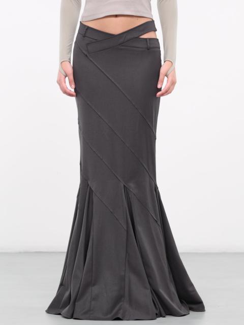 ANDREĀDAMO Asymmetric Mermaid Skirt