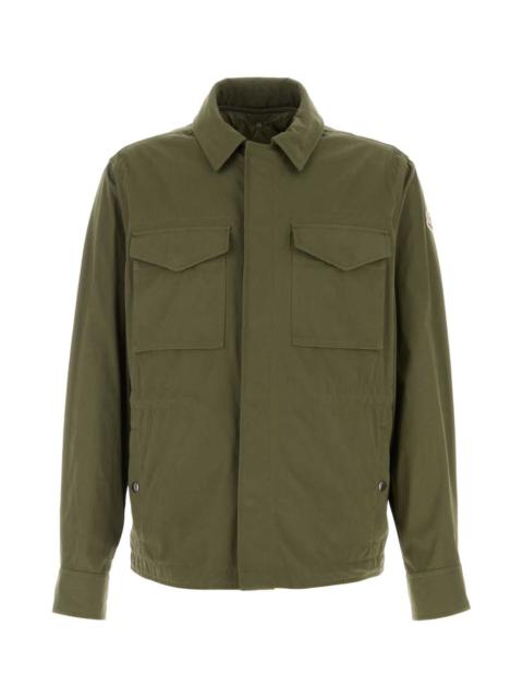 Moncler Moncler Men Army Green Polyester Blend Raquille Jacket
