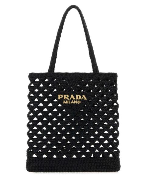 Prada Prada Women Black Straw Handbag