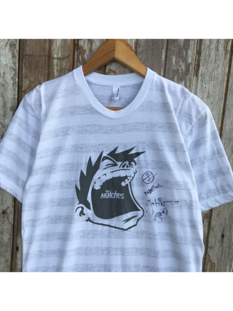 Other Designers 🔥RARE🔥Vintage The Matches Band With Signature T-shirt