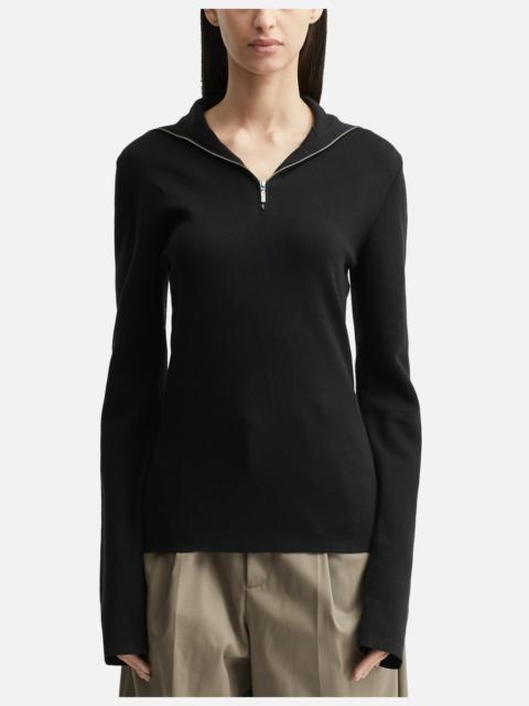 entire studios ZIP UP TURTLENECK