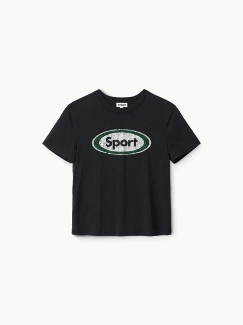 STAUD STAUD LULU SPORT TEE BLACK