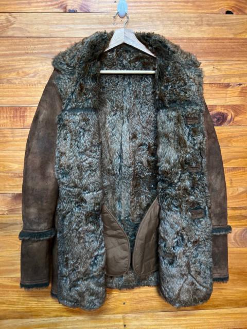 Other Designers Japanese Brand - RATTLE TRAP SHEARLING COAT ACRYLIC FUR LINING
