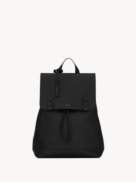 SAC DE JOUR BACKPACK IN GRAINED LEATHER