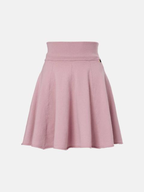 extreme cashmere N°379 Girl cashmere-blend miniskirt