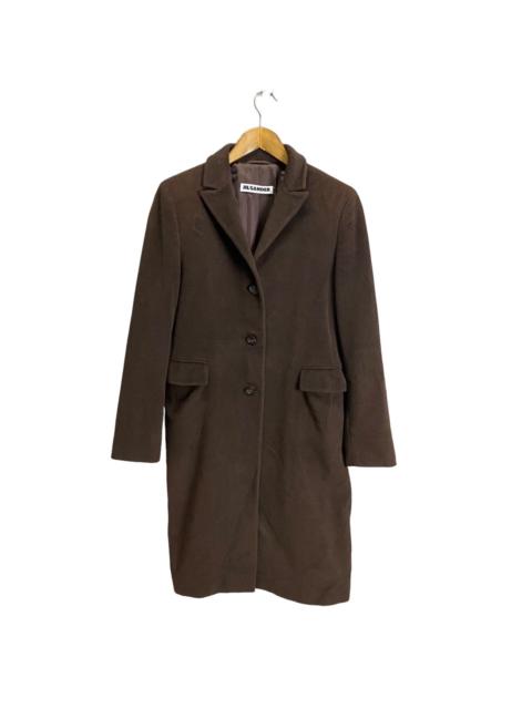 Jil Sander Jill Sander fleecewool trenchcoat