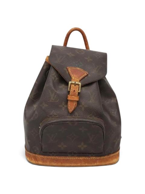Louis Vuitton Montsouris leather backpack