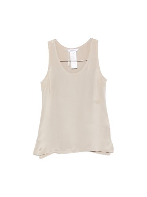 Max Mara Silk tank top