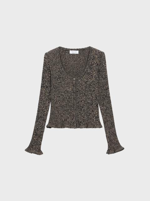 Blumarine STRETCH VISCOSE KNIT CARDIGAN