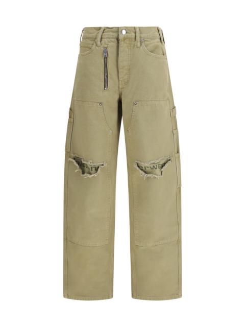 Alexander Wang Alexander Wang Women Zip Carpenter Pants