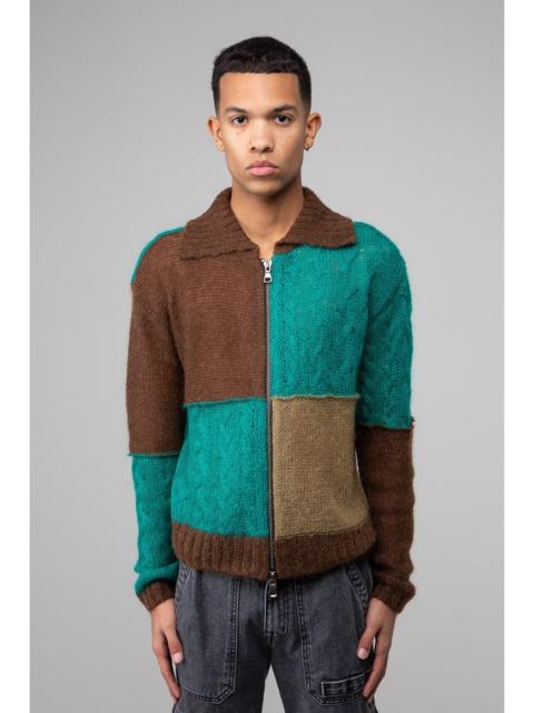 Andersson Bell $410 NWT Andersson Bell Mateira Patchwork Cardigan