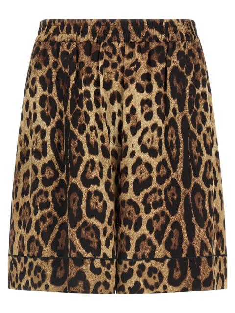 Dolce & Gabbana Dolce & Gabbana Women Leopard Shorts