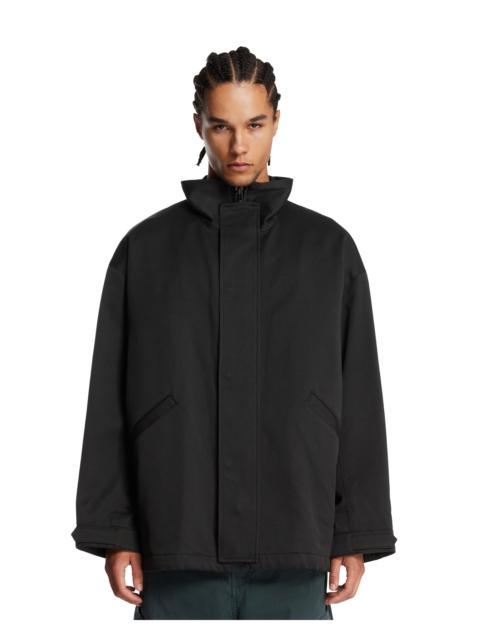 KAPTAIN SUNSHINE Black Cotton Mil Short Coat