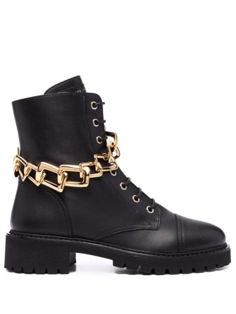 Giuseppe Zanotti lace-up leather boots