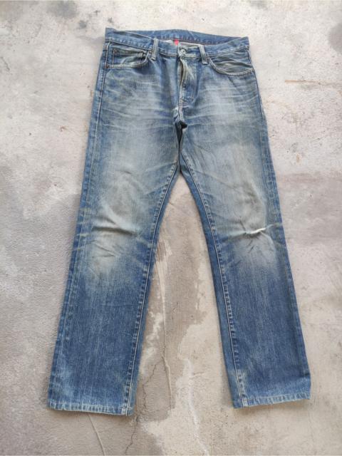 Other Designers Japanese Brand - vintage Japanese Jean Distressed Faded Denim
