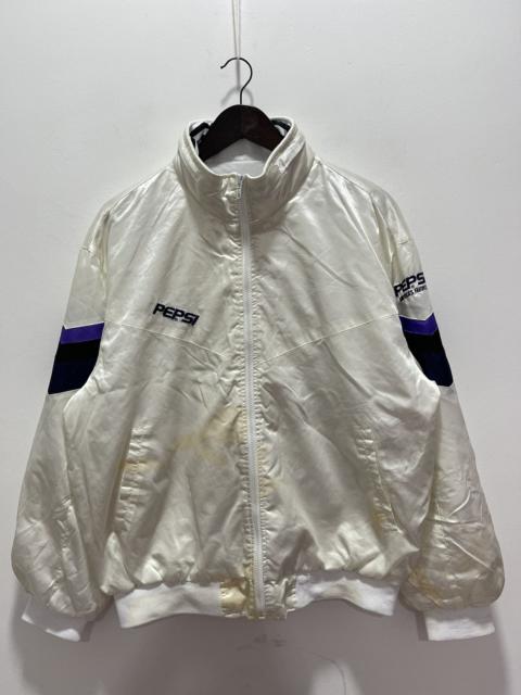 Other Designers Vintage - VINTAGE PEPSI AMERICAN FAVORITE EMBROIDERED SATIN JACKET