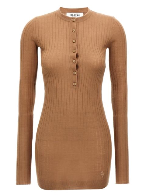 THE ATTICO The Attico Women Ribbed Mini Dress