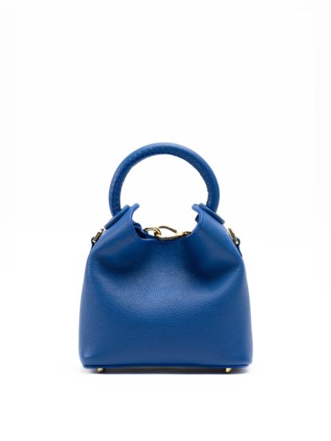 Elleme Madeleine Pebbled Leather Azure Blue