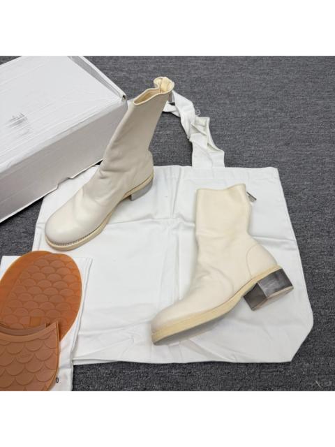 Guidi Guidi 788zi white back zip boots