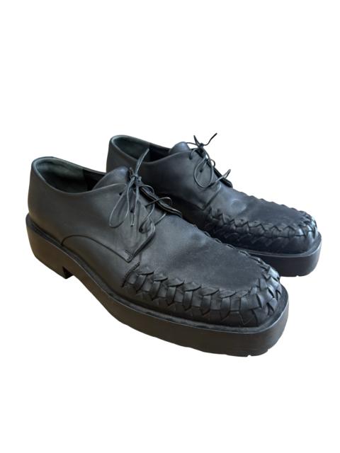 Jil Sander Jil Sander Woven Leather Derby SZ 44