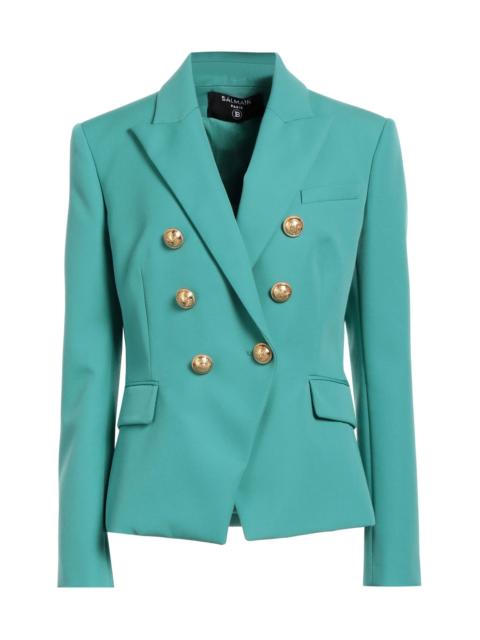 Balmain Turquoise Women's Blazer