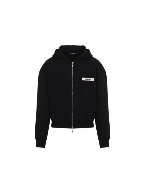 Jacquemus Le Hoodie Zip Gros Grain Hoodies Men