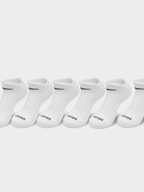 Nike NIKE EVERYDAY PLUS CUSHIONED NO-SHOW TRAINING SOCKS (6-PACK)