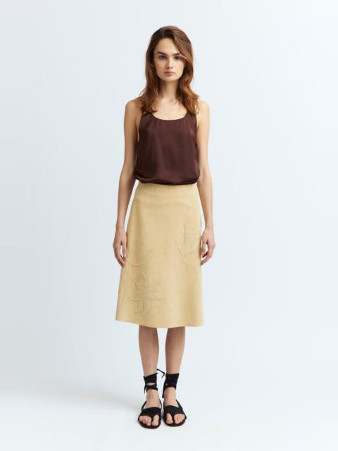16ARLINGTON DAFNE SKIRT IN SUEDE