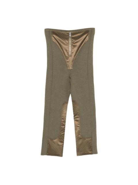 Jean Paul Gaultier Jean Paul Gaultier Green Trousers - Cropped Trousers Women