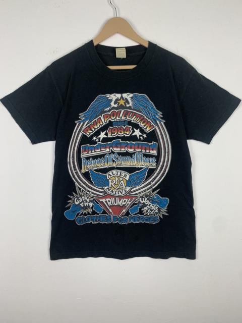 Other Designers Japanese Brand - RNA Pollution Only Anarchists Are Pretty Shirt Band Tee