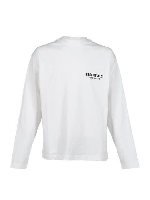 ESSENTIALS CLASSIC LONG SLEEVE TEE / BRIGHT WHT