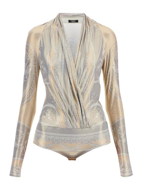 VERSACE Versace LA COUPE DES DIEUX DRAPED BODYSUIT