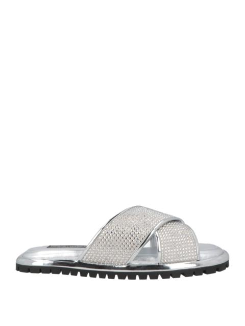 Dolce & Gabbana Silver Men's Sandals