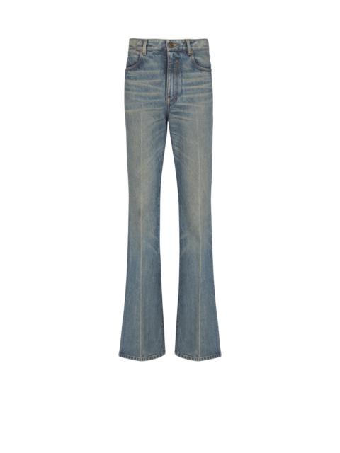 Balmain Slim straight-leg jeans in vintage denim