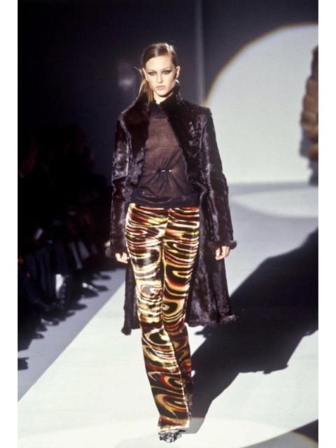 GUCCI Vintage Fall99 Pin Silk Blouse BY Tom Ford