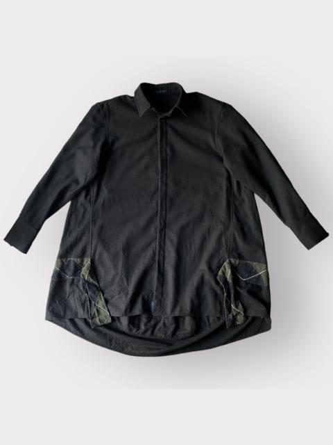 Yohji Yamamoto Yohji Yamamoto Regulation Wool Long Shirt