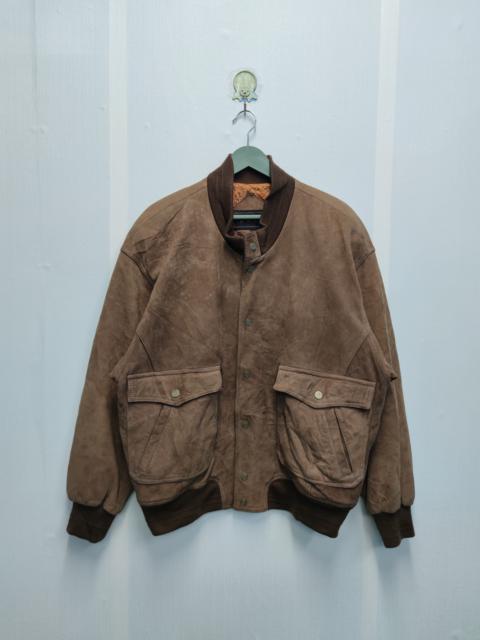 Other Designers Genuine Leather - SOLO LEATHER SUEDE UNIWARN JACKET(T93)