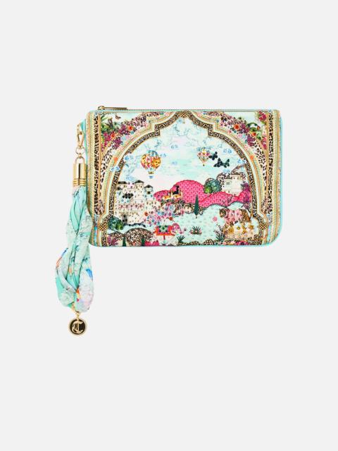 CAMILLA SCARF CLUTCH