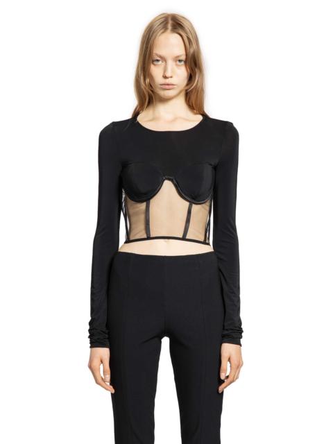 NENSI DOJAKA Nensi Dojaka Woman Black Tops