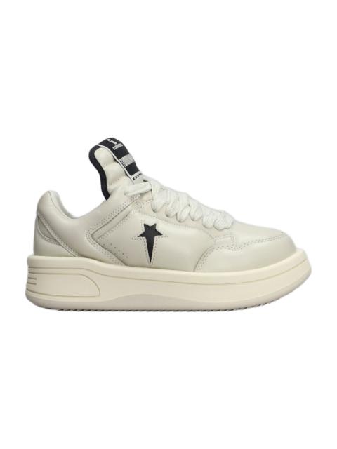 Turbowpn Ox Sneakers In Grey Leather