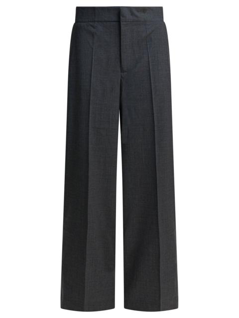 SA SU PHI Sa Su Phi Virgin Wool Trousers Grey Women