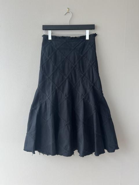 Junya Watanabe SS02 Diamond-Denim Mermaid Skirt