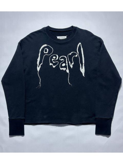 Maison Margiela - S/S 18’ - Pearl Embroidered Sweatshirt